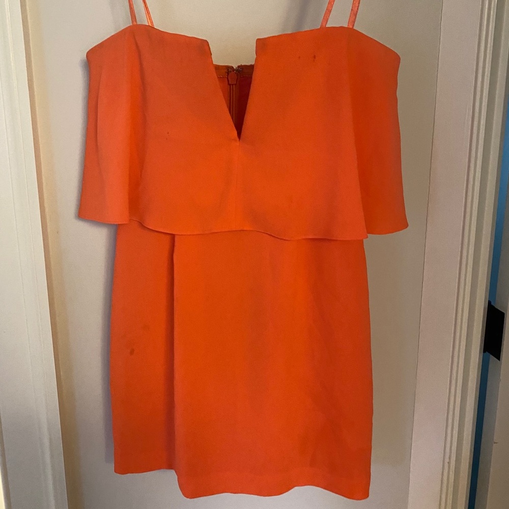 Coral Mini Dress